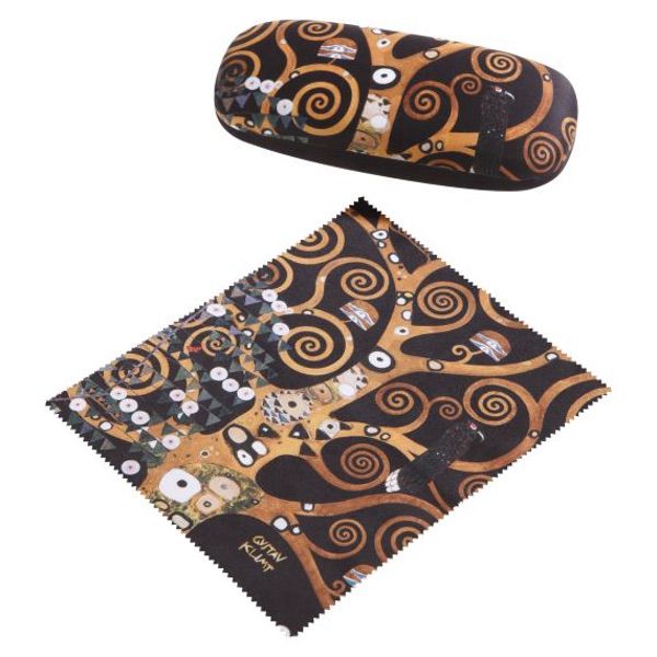 Goebel Glasses Case Klimt - Der Lebensbaum -Goebel