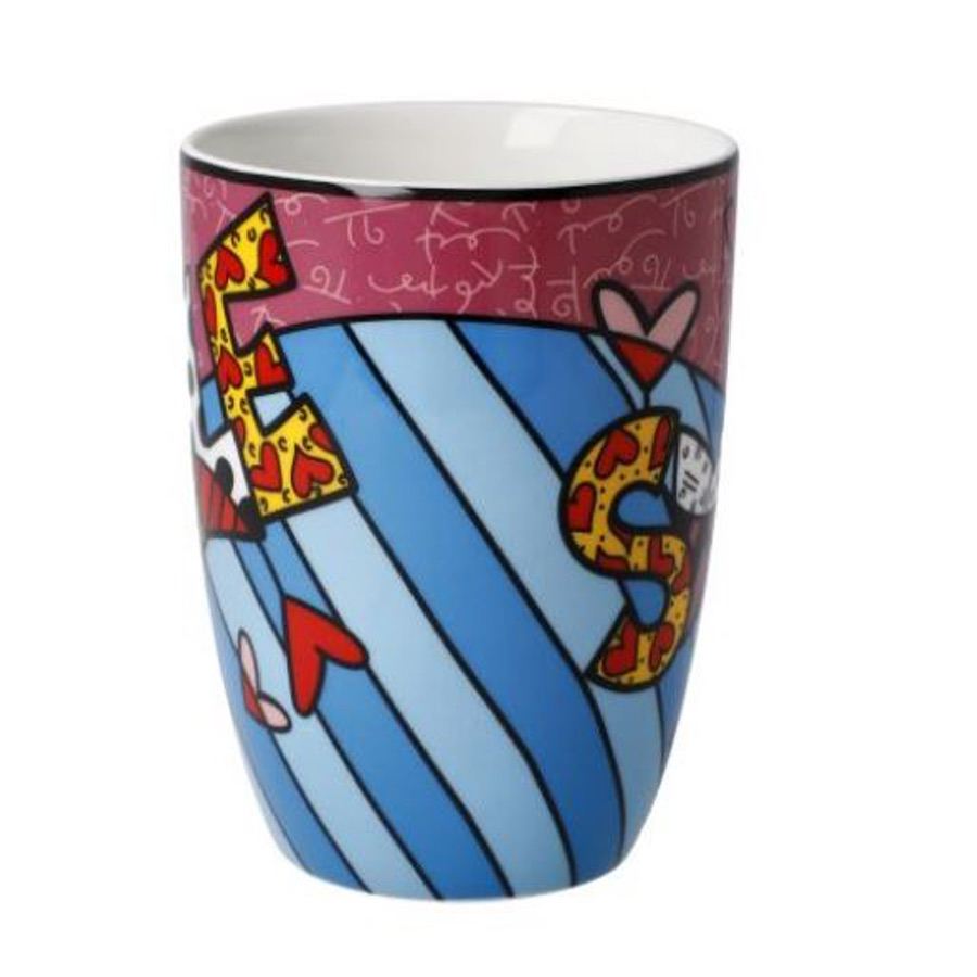 Goebel Mug Romero Britto - Smile 400ml -Goebel
