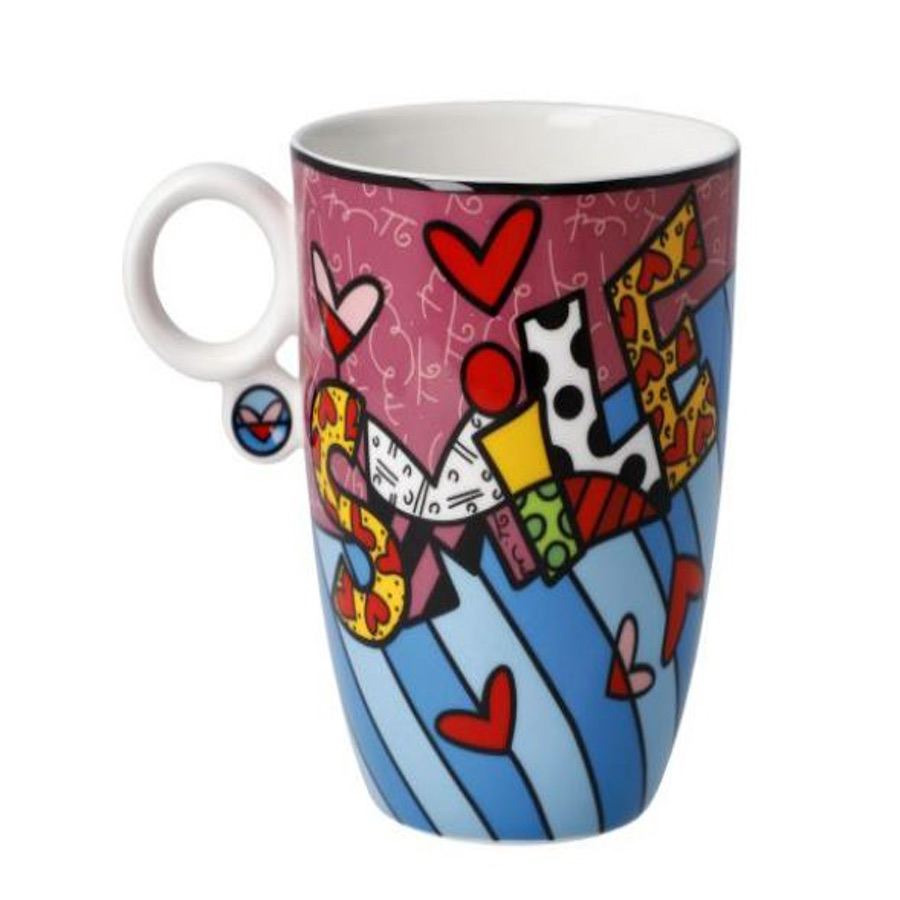 Goebel Mug Romero Britto - Smile 400ml -Goebel