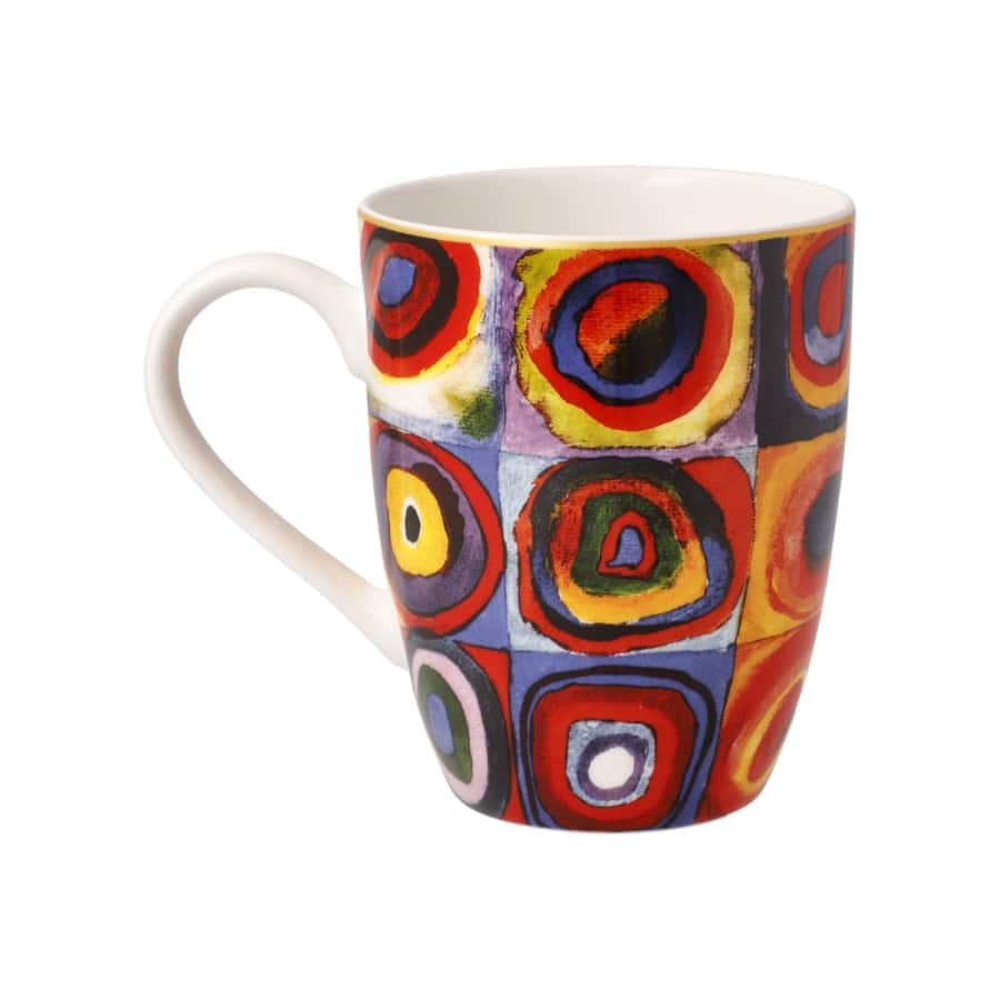 Goebel Mug Wassily Kandinsky Squares -Goebel