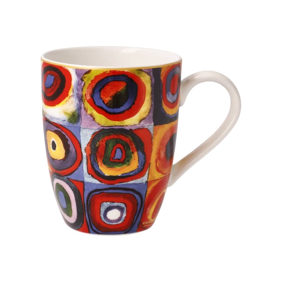Goebel Mug Wassily Kandinsky Squares -Goebel