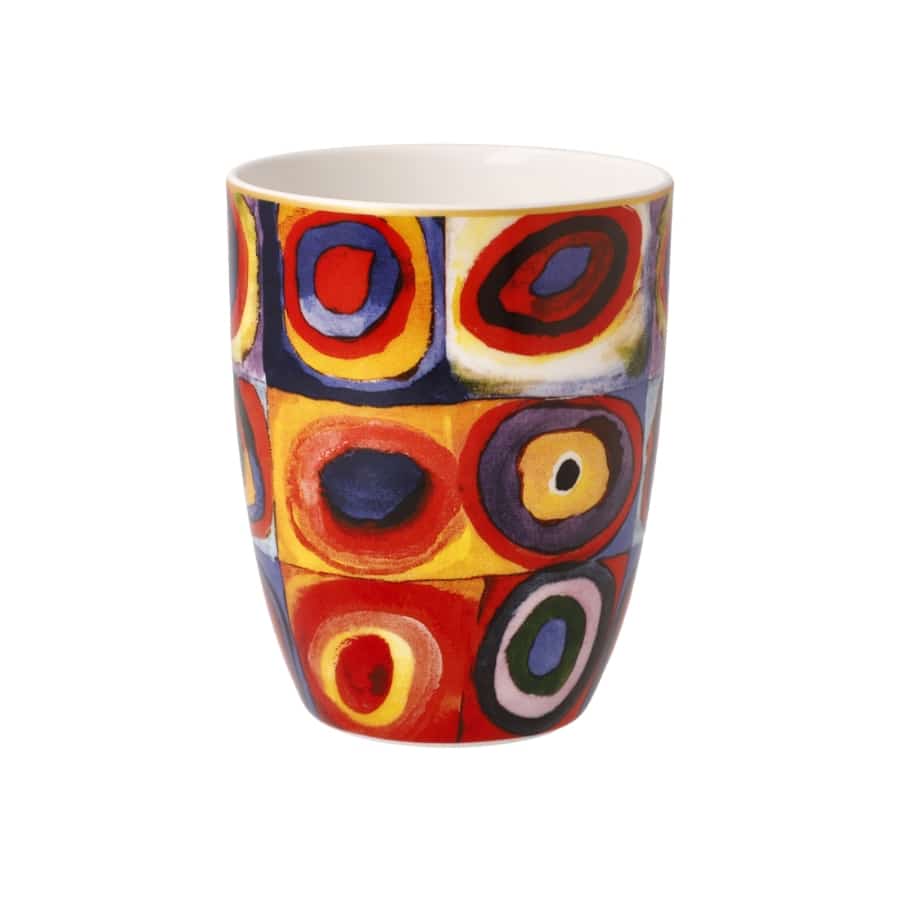 Goebel Mug Wassily Kandinsky Squares -Goebel