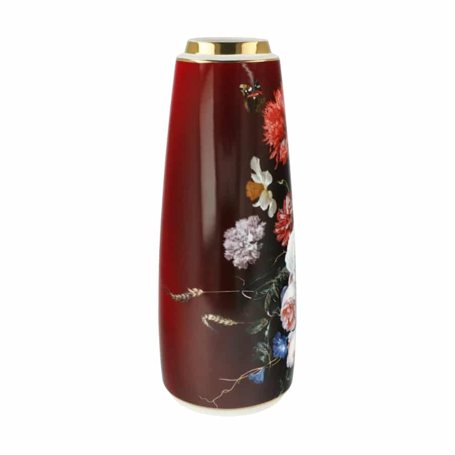 Goebel Slim Vase Artis Orbis Flowers in Vase 26.5cm -Goebel