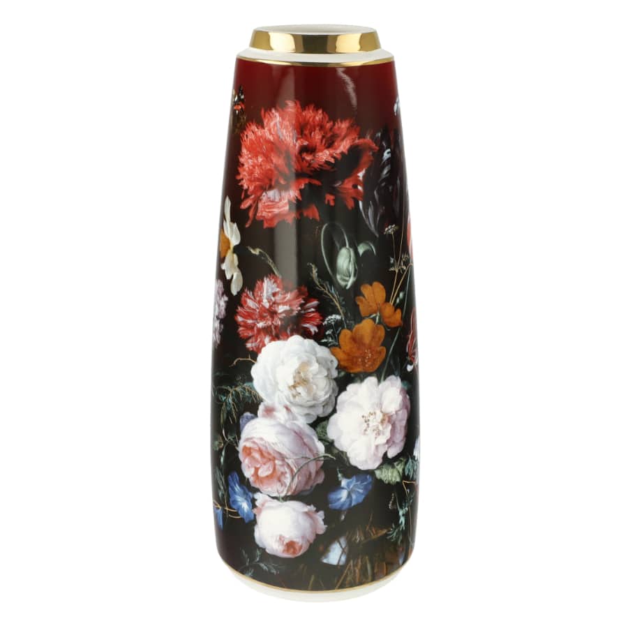 Goebel Slim Vase Artis Orbis Flowers in Vase 26.5cm -Goebel