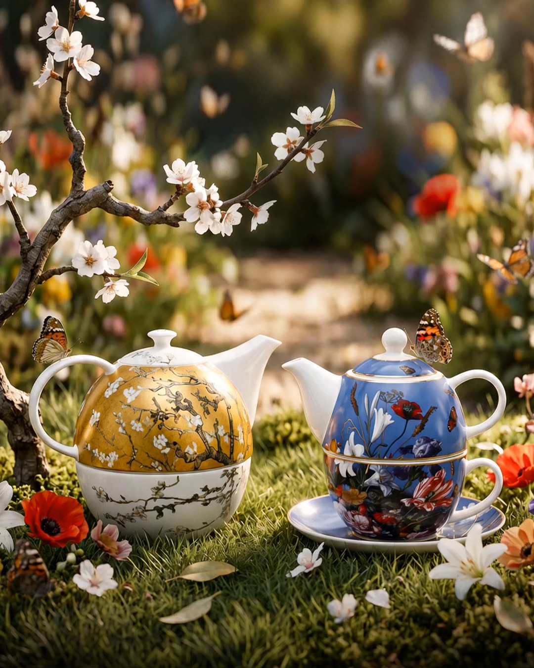 Goebel Tea For One De Heem Sonnenblumen -Goebel