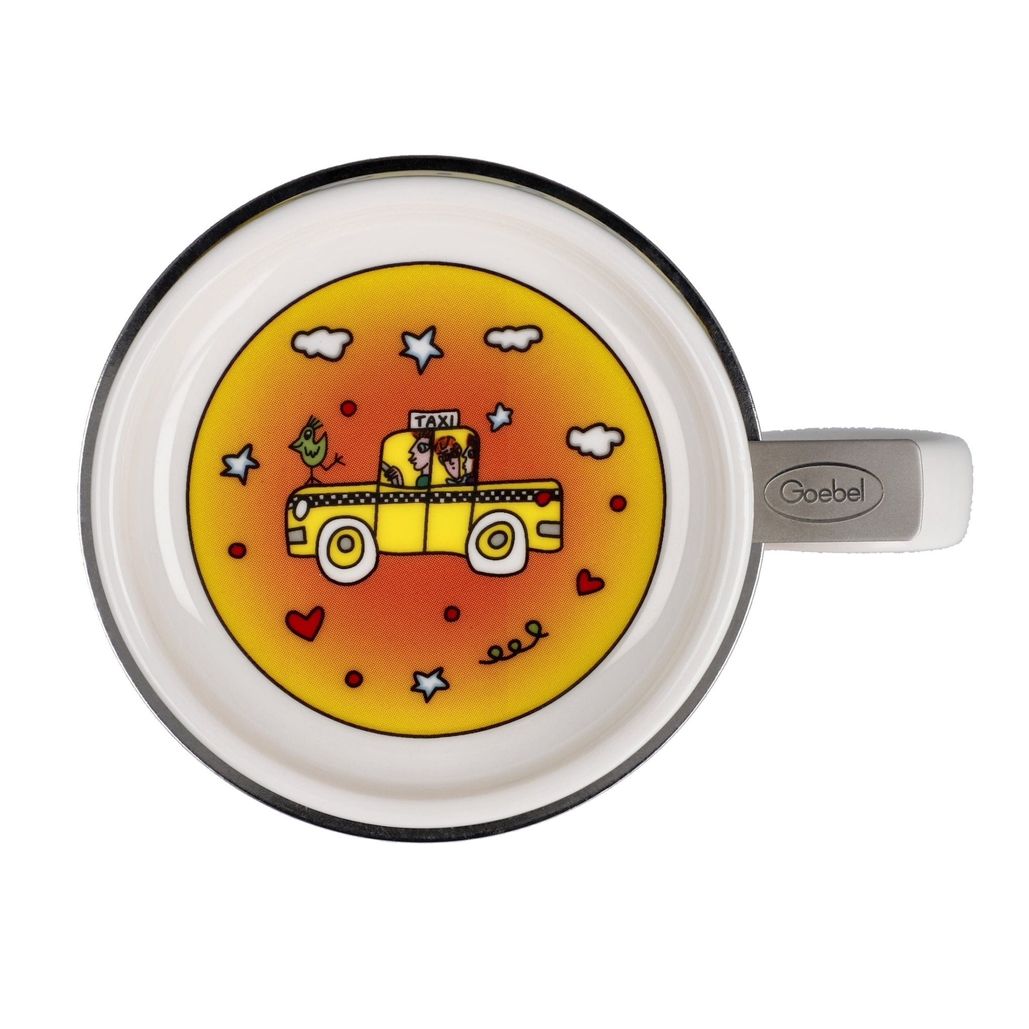 Goebel Teacup with strainer J.Rizzi Not getting around 450ml -Goebel