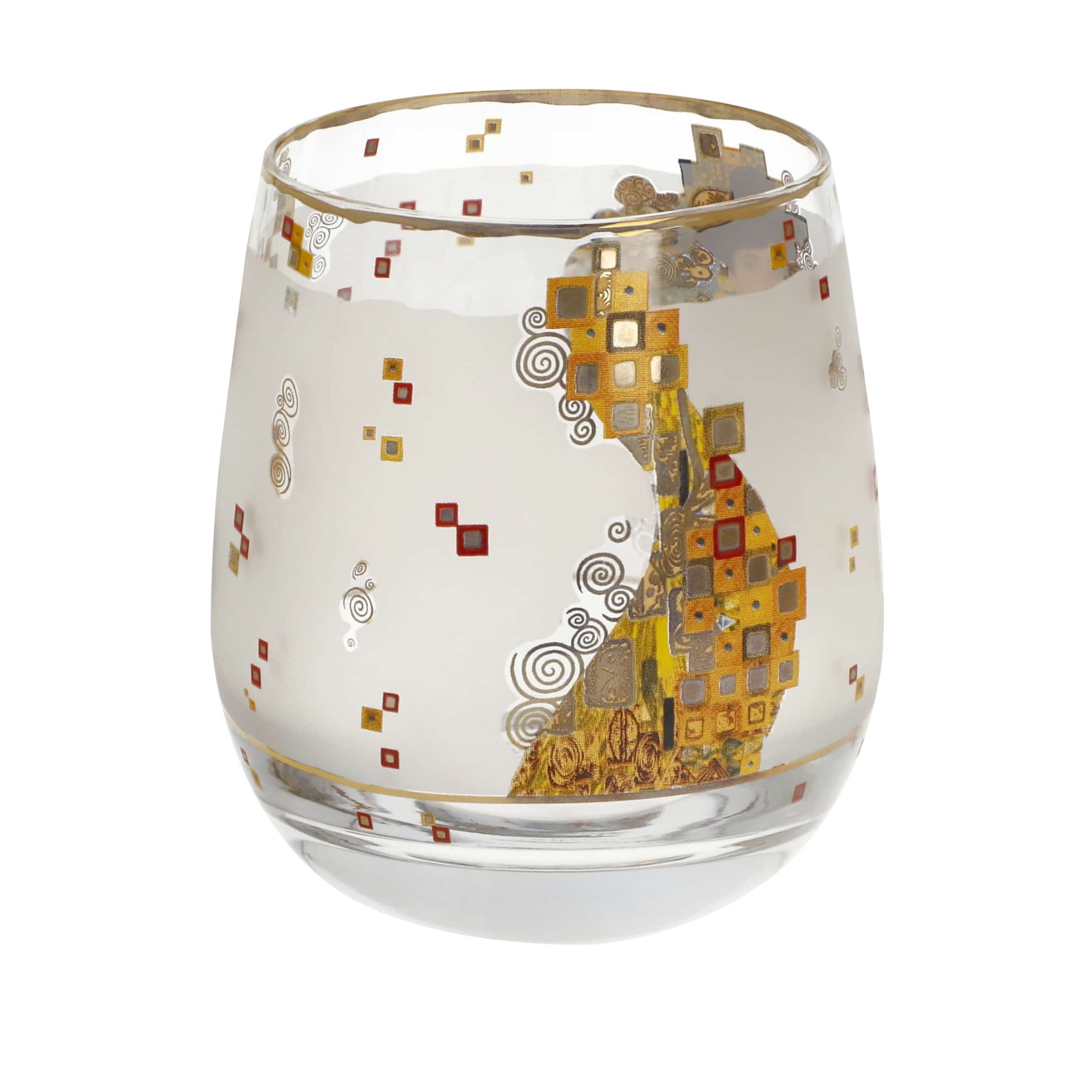 Goebel Tealight Holder 9.5cm Gustav Klimt Adele -Spilhaus