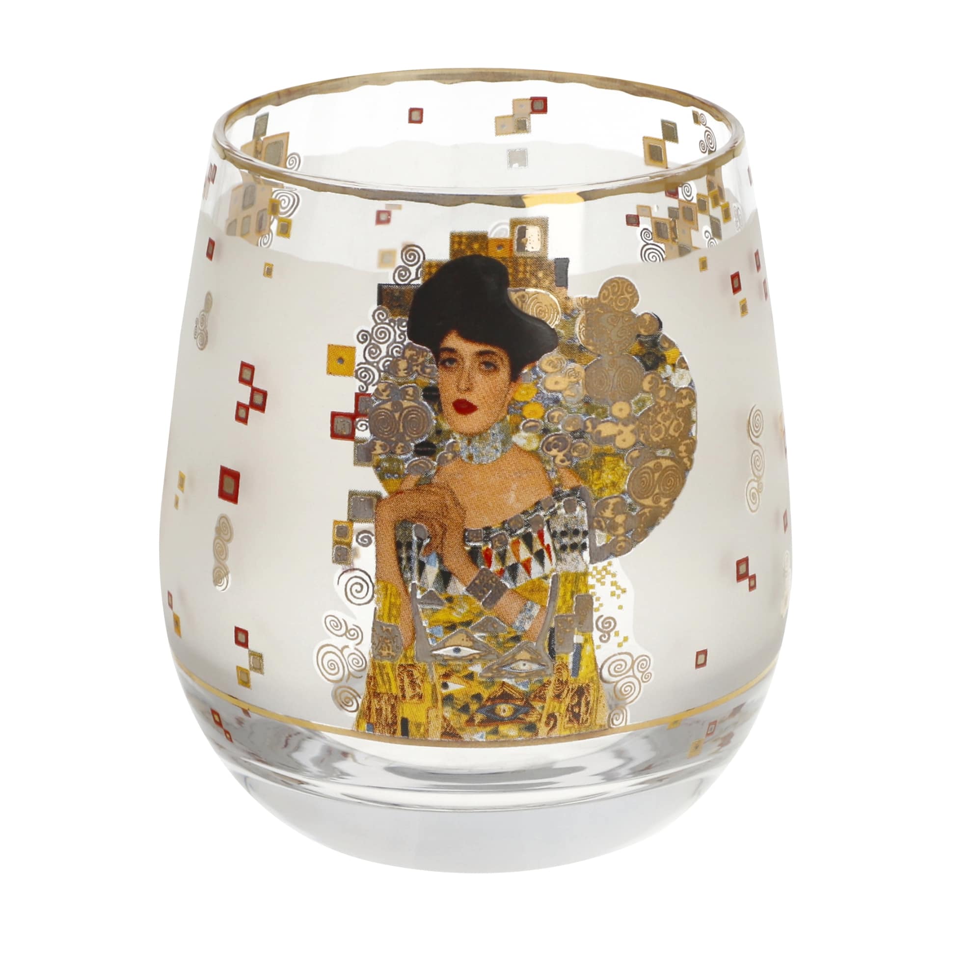 Goebel Tealight Holder 9.5cm Gustav Klimt Adele -Spilhaus