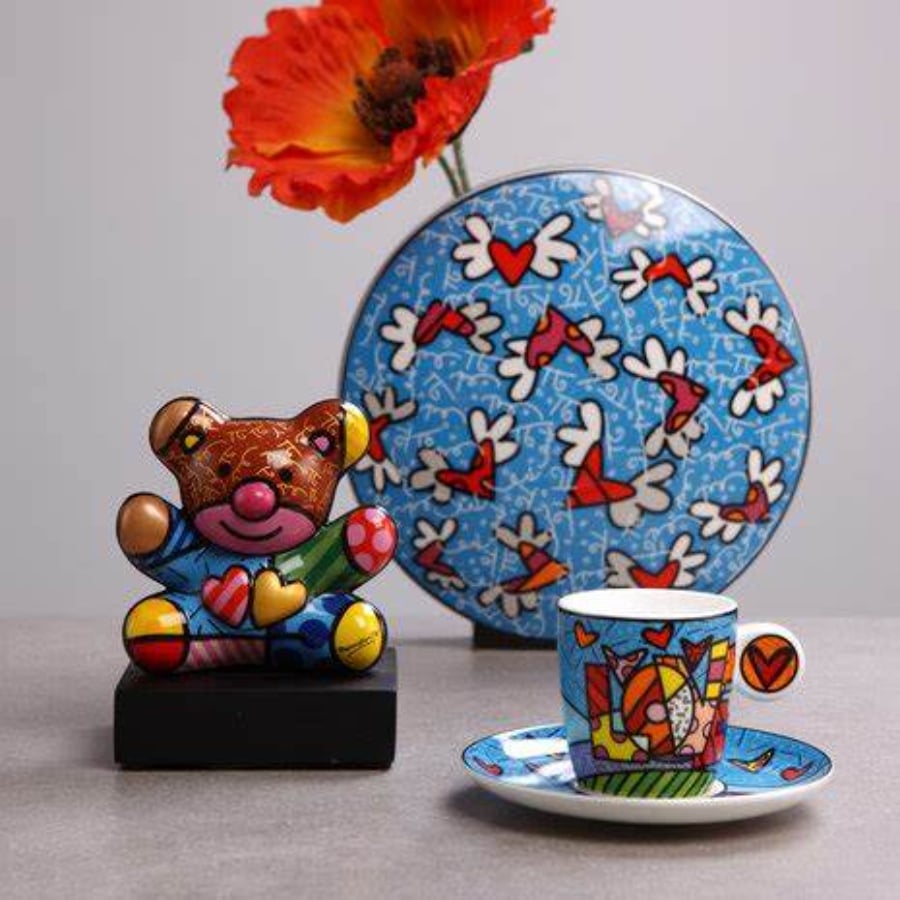 Goebel Vase Britto In Love Pop Art 20cm -Goebel