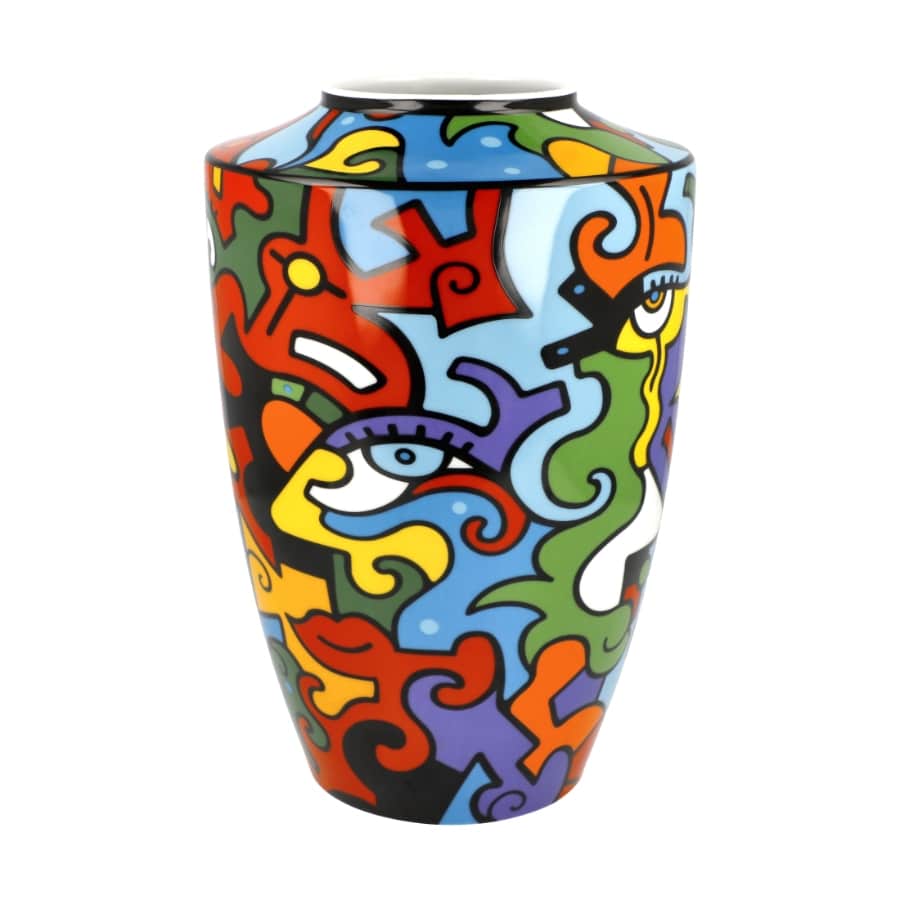 Goebel Vase Evolution Of Love II 24cm -Goebel