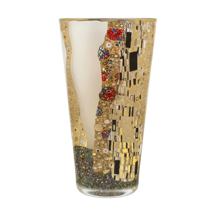 Goebel Vase Klimt The Kiss 20cm -Goebel