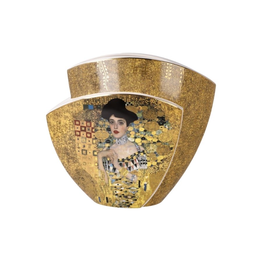 Goebel Vase Klimt The Kiss 20cm -Goebel
