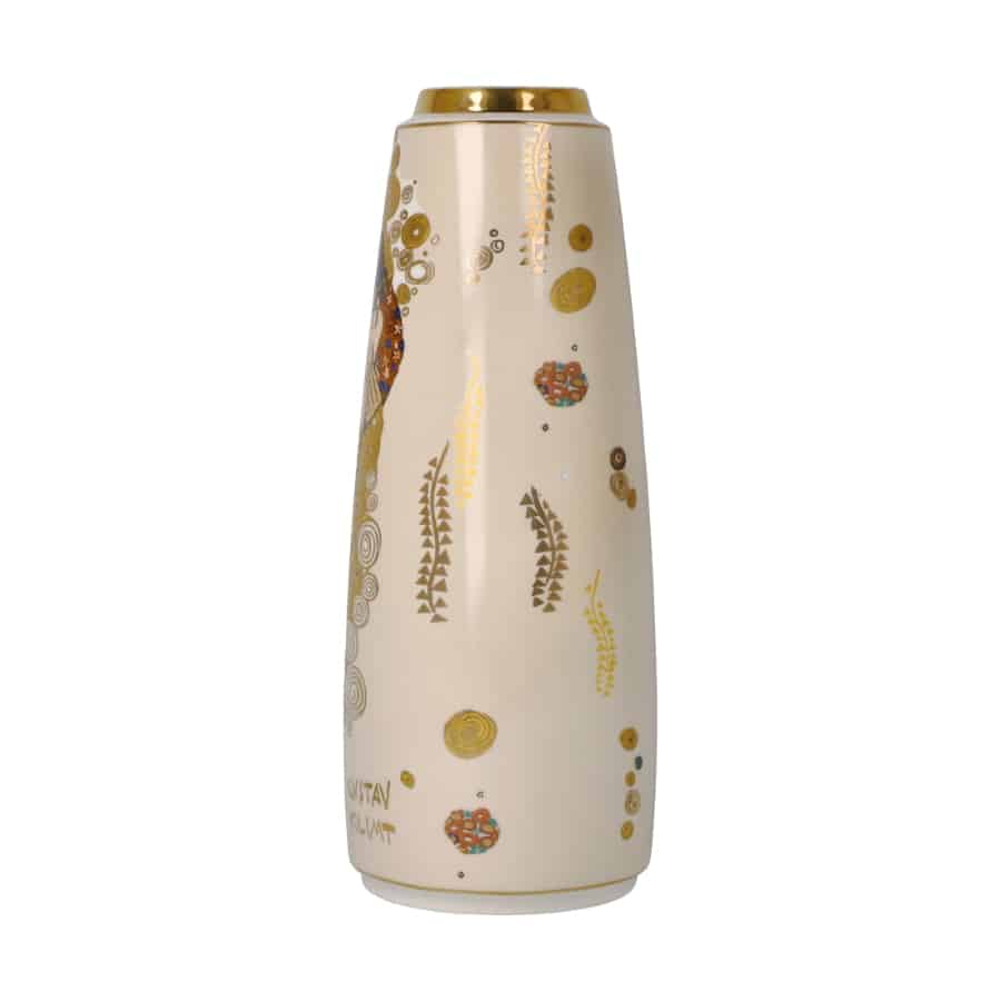 Goebel Vase Klimt The Kiss 26.5cm -Goebel