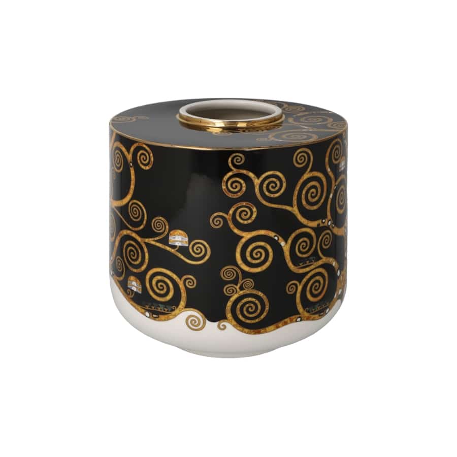 Goebel Vase Klimt Tree of Life 16cm -Goebel