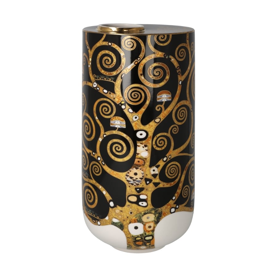 Goebel Vase Klimt Tree of Life 25.5cm -Goebel