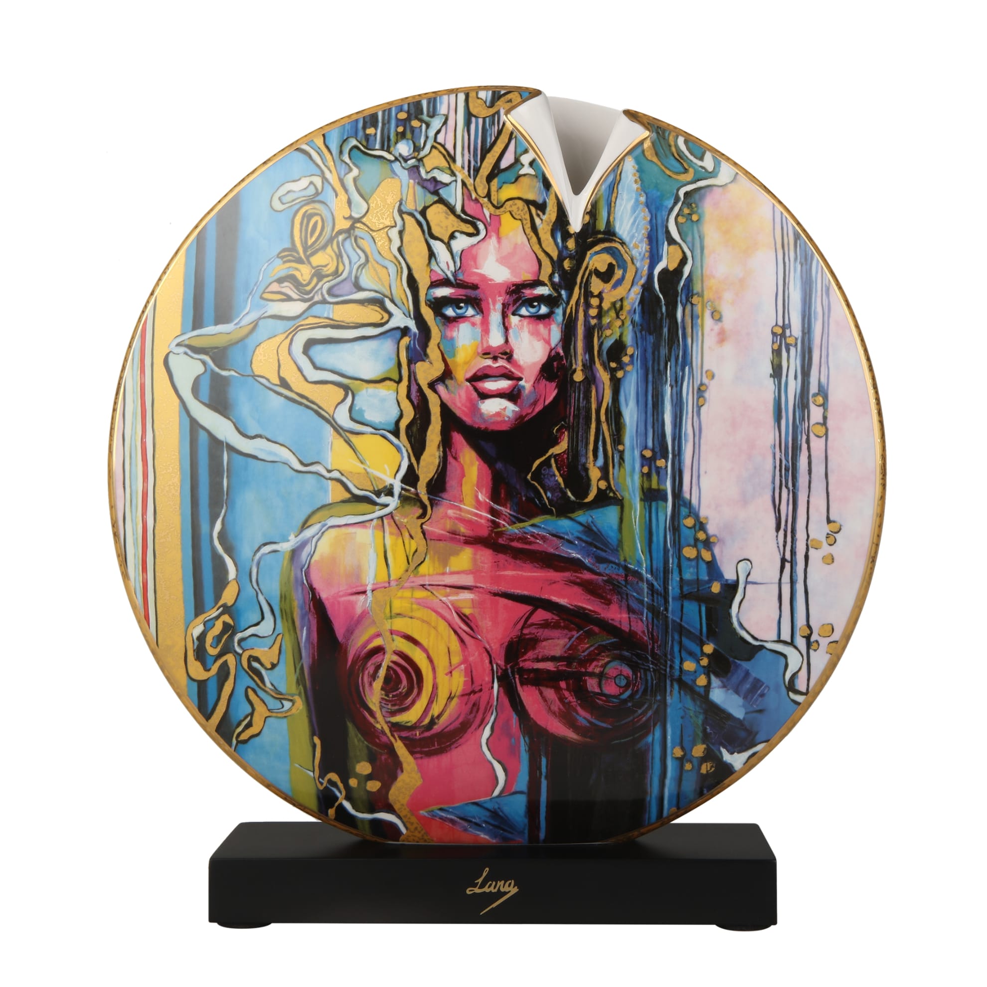 Goebel Vase Limited Edition Lana Frey 33.5cm -Goebel