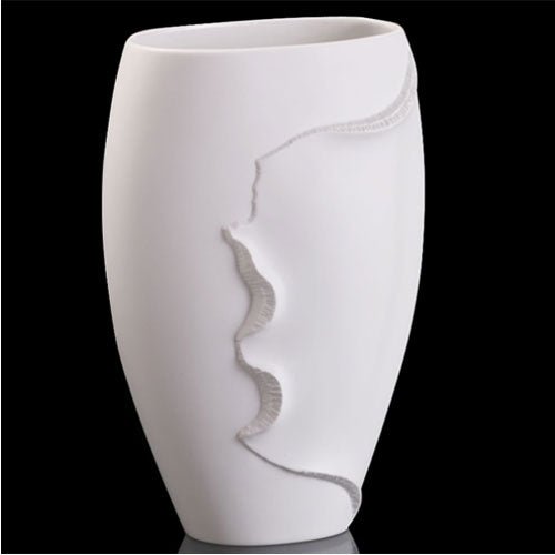 Goebel Vase Montana White Bisque -Goebel