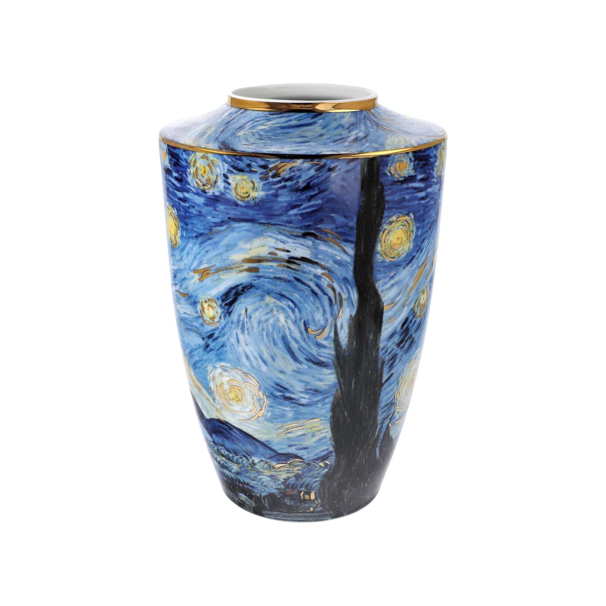 Goebel Vase Vincent van Gogh Starry Night 24cm -Goebel