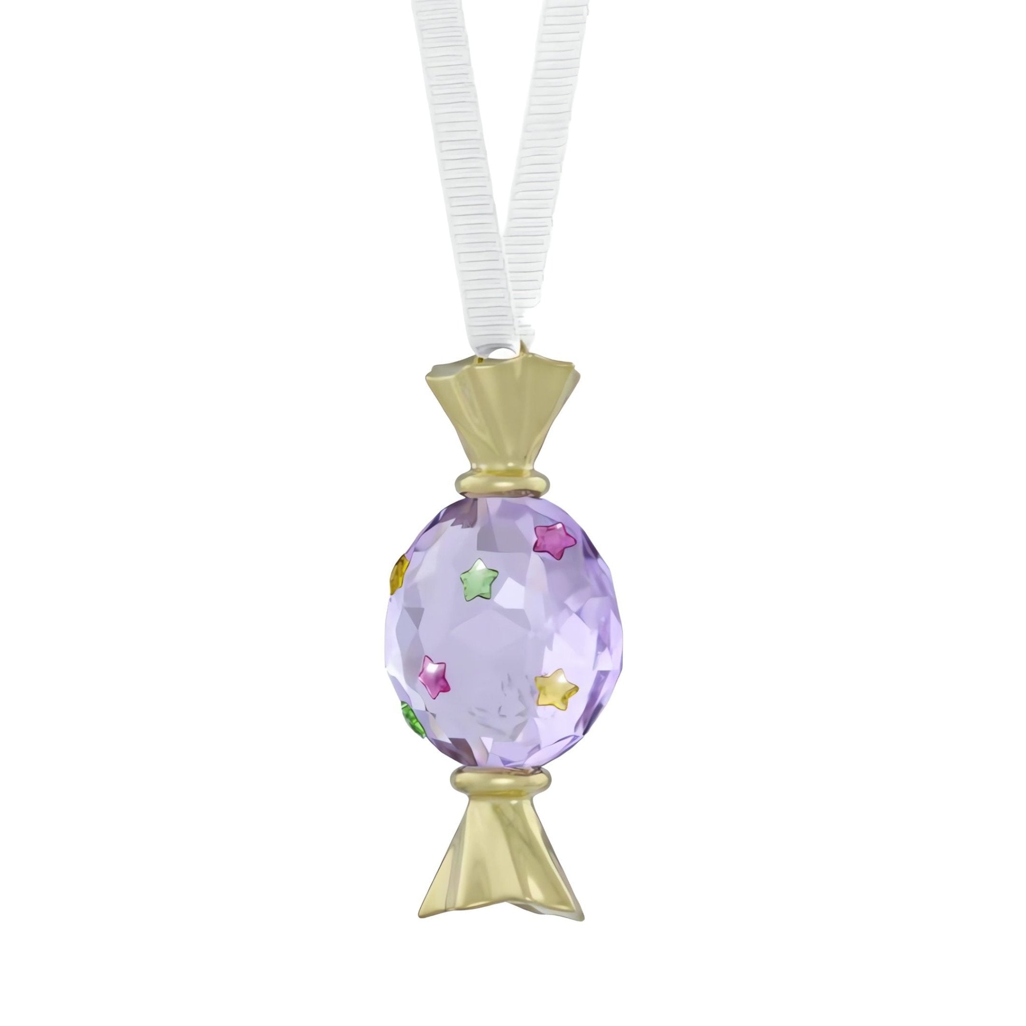 Holiday Cheers Dulcis Candy Ornament, Violet -Swarovski