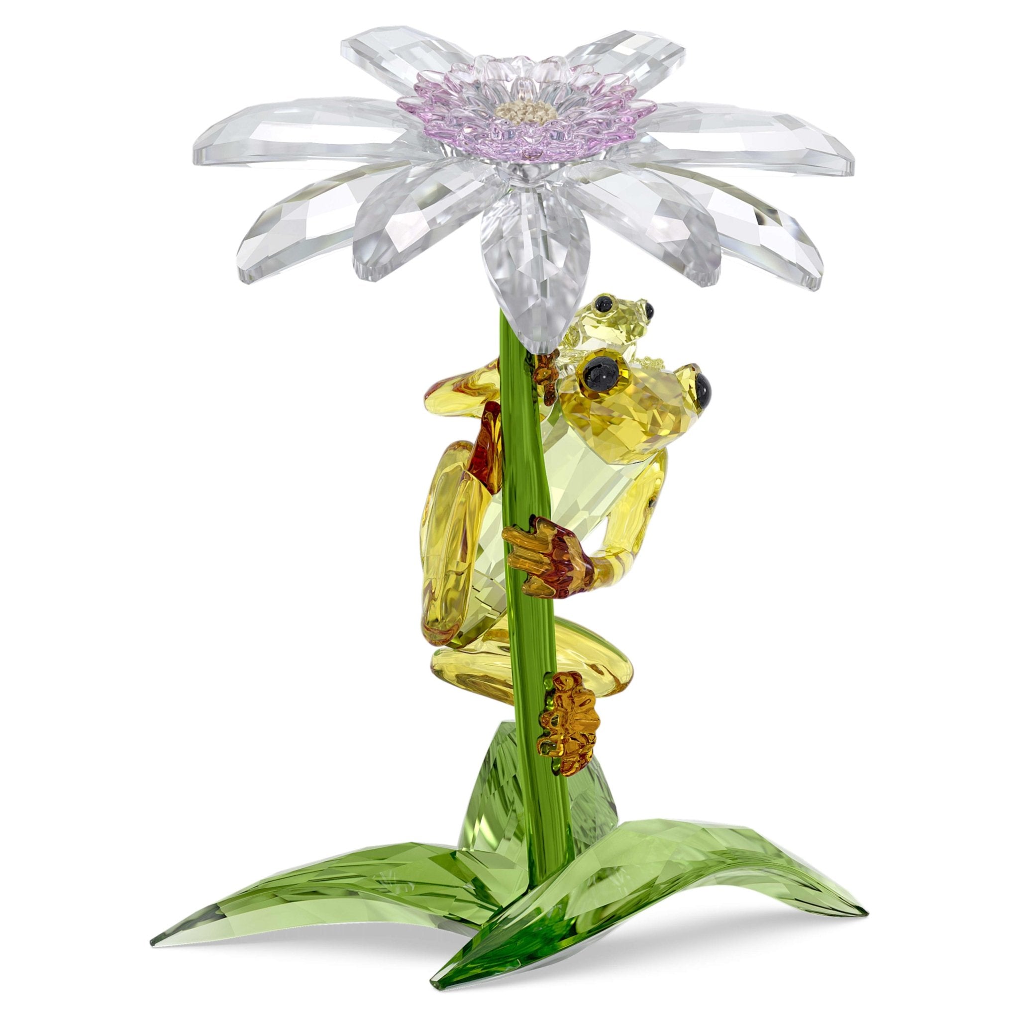 Idyllia Frogs and Flower -Swarovski