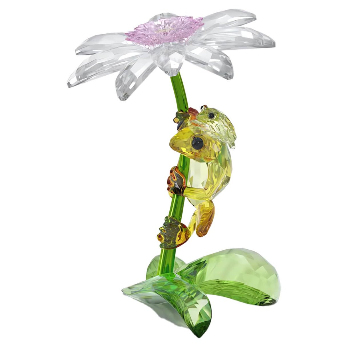 Idyllia Frogs and Flower -Swarovski