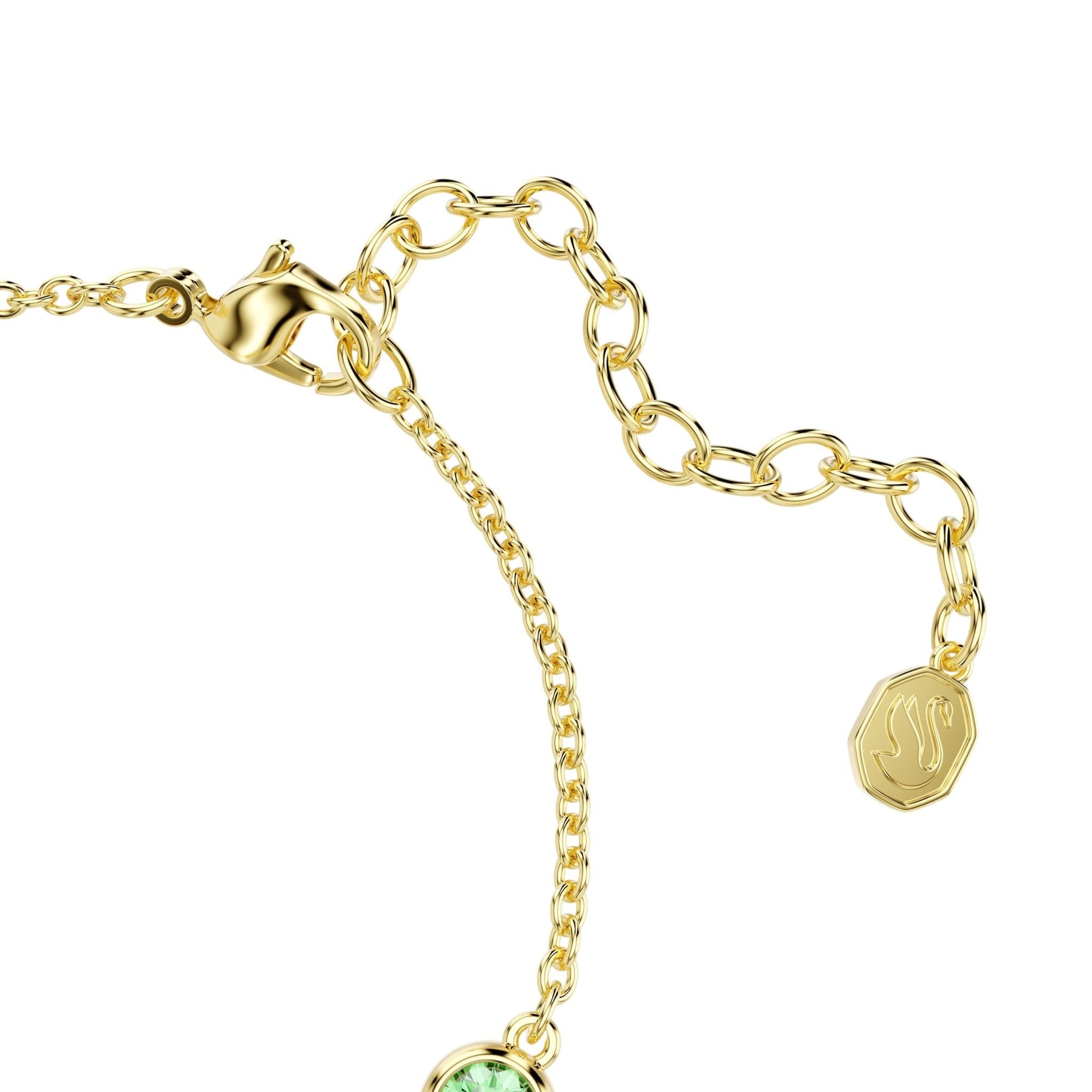 Imber bracelet, Mixed cuts, Multicolored, 18K gold finish -Swarovski