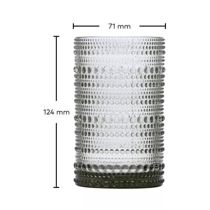 JUPITER Longdrink Smoke 350ml Set of 6 -United Tables
