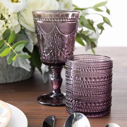 JUPITER Tumbler Purple 300ml Set of 6 -United Tables
