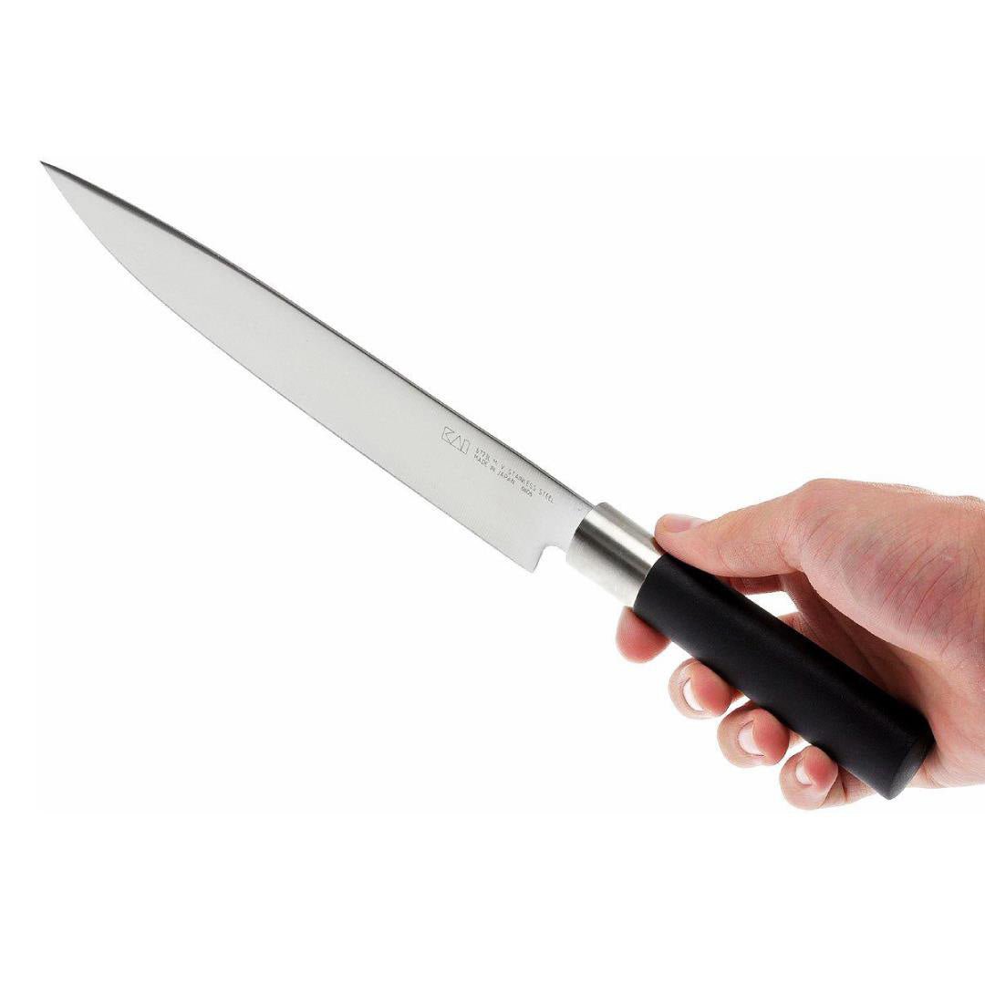 Kai Wasabi Black Carving Knife 23cm -Kai