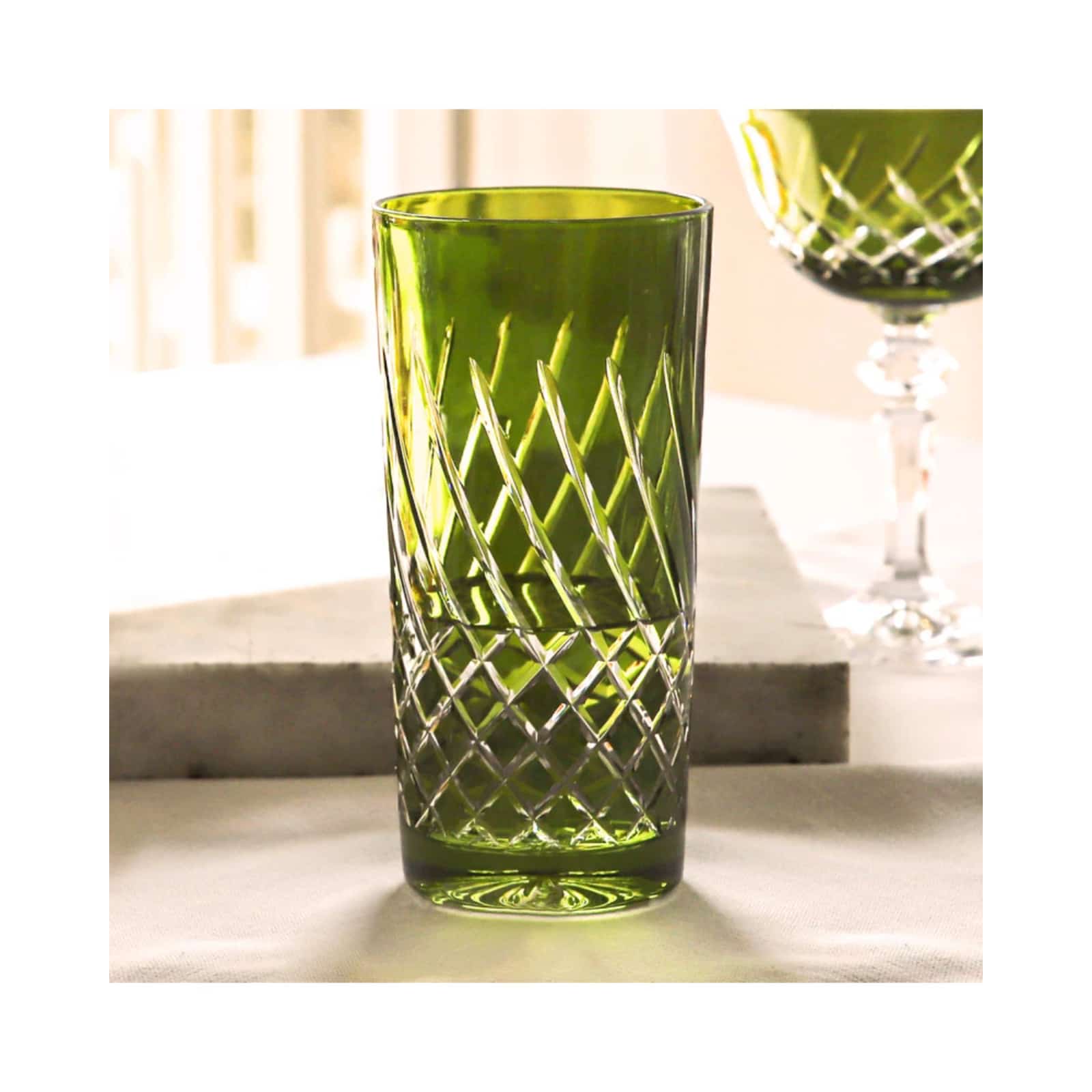 Kolglass Julia Highball 9216 Green 350ml Each -Kolglass Julia