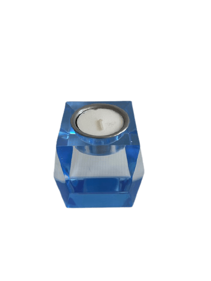 Laser Edge Votive Short (Black)(80mm x 80mm x80mm) -Spilhaus