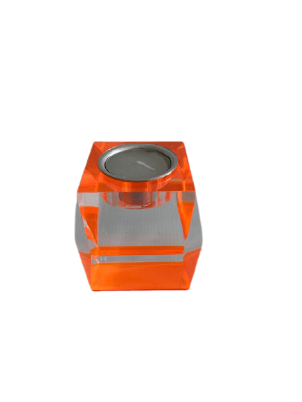 Laser Edge Votive Short (Black)(80mm x 80mm x80mm) -Spilhaus