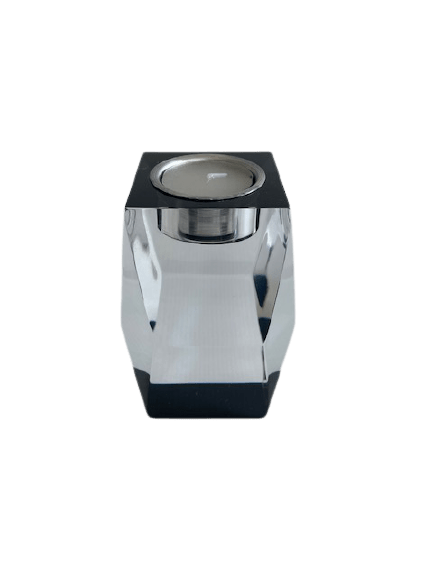 Laser Edge Votive Tall (BLUE)(80mm x 80mm x 120mm) -Spilhaus