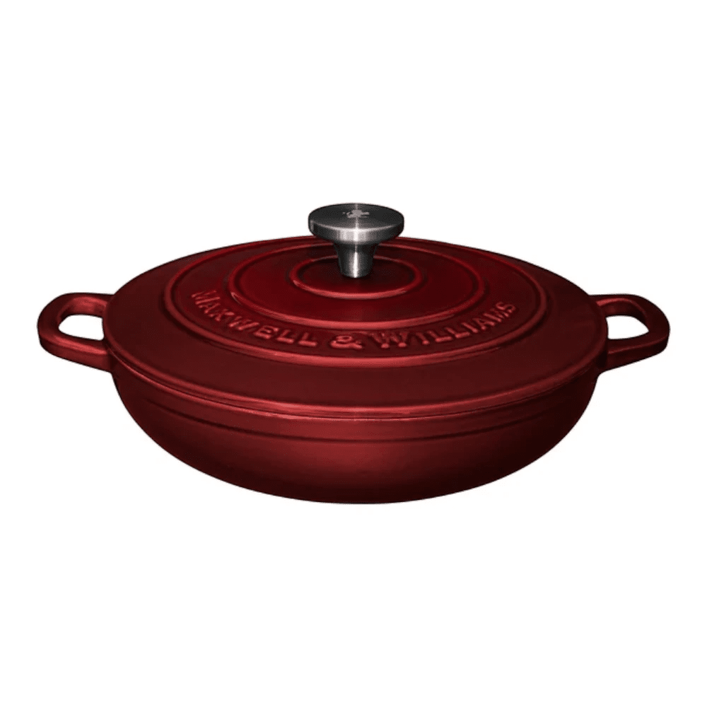 Maxwell & Williams Cast Iron Braiser 27CM / 3.3L Gift Box -Maxwell & Williams