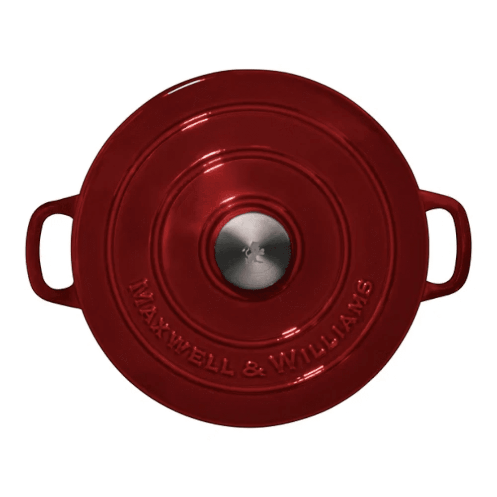 Maxwell & Williams Cast Iron Round Casserole 26CM / 4L Gift Box -Maxwell & Williams