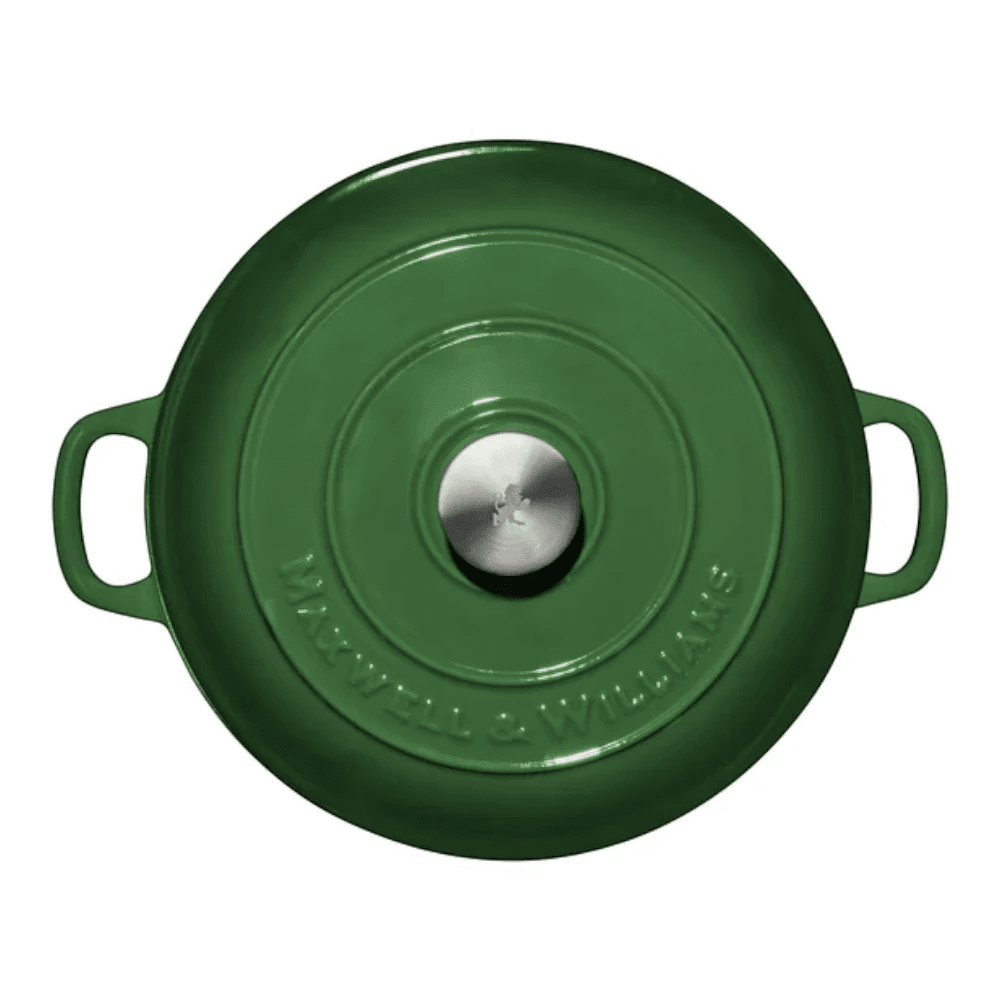 Maxwell & Williams Cast Iron Round Casserole 28CM / 6.2L Gift Box -Maxwell & Williams
