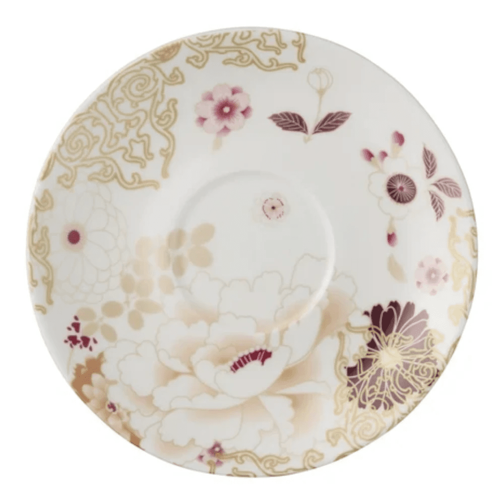 Maxwell & Williams Kimono Cup & Saucer 300ML White Gift Box -Maxwell & Williams