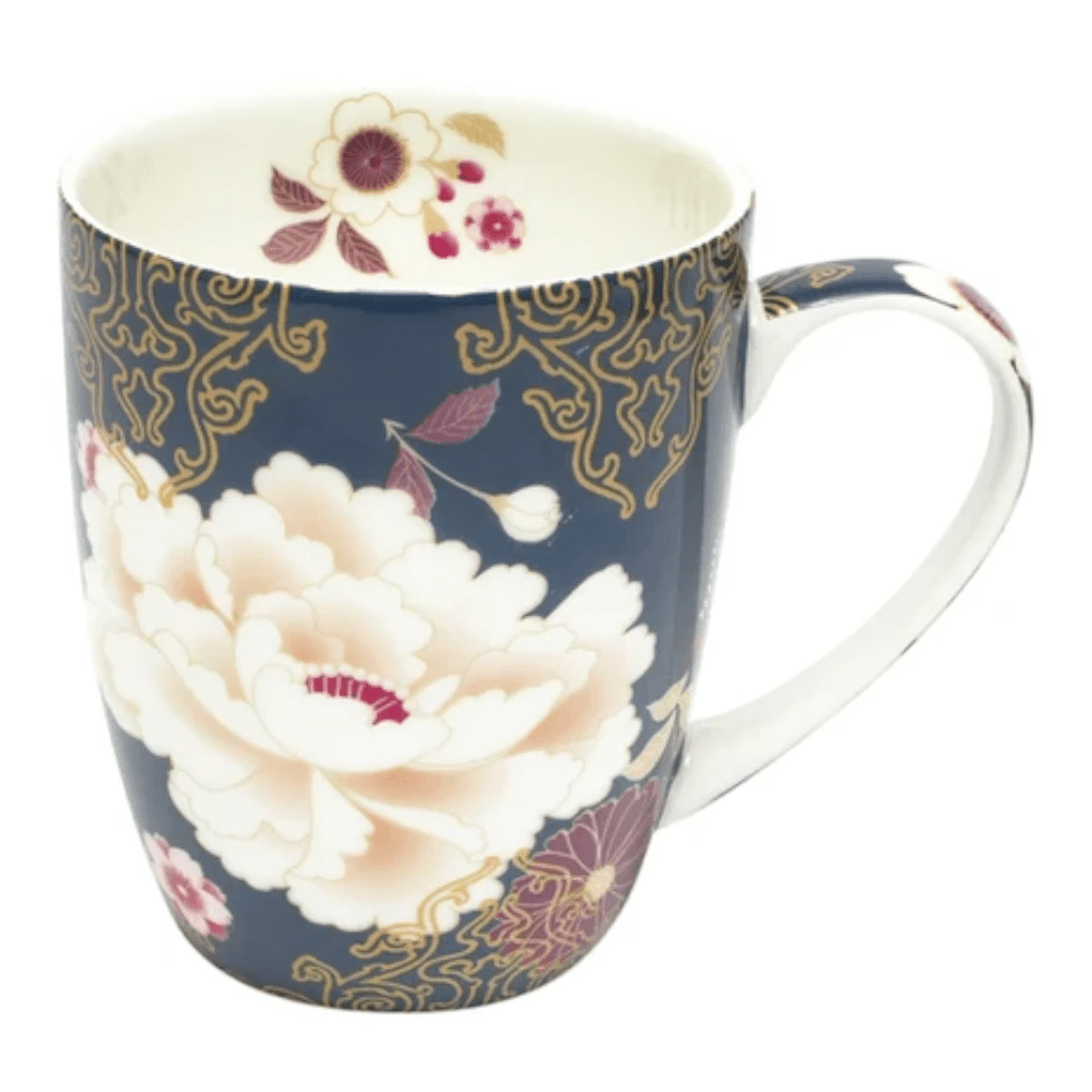 Maxwell & Williams Kimono Mug 400ML Indigo Gift Box -Maxwell & Williams