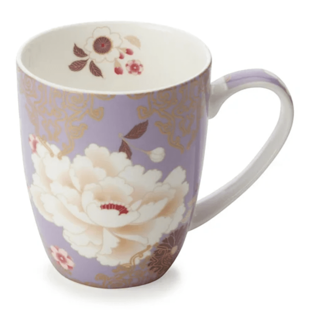 Maxwell & Williams Kimono Mug 400ML Lilac Gift Box -Maxwell & Williams