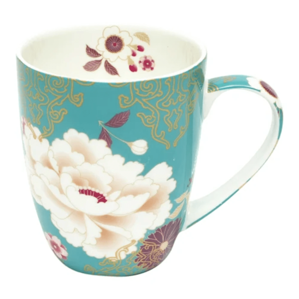 Maxwell & Williams Kimono Mug 400ML Teal Gift Box -Maxwell & Williams