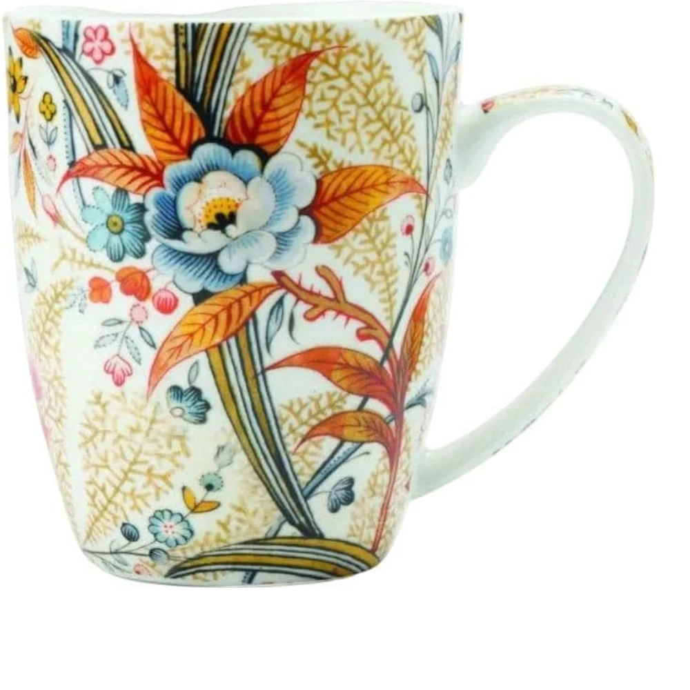 Maxwell & Williams William Kilburn Coupe Mug 400ML Autumn Leaves Gift Box -Maxwell & Williams