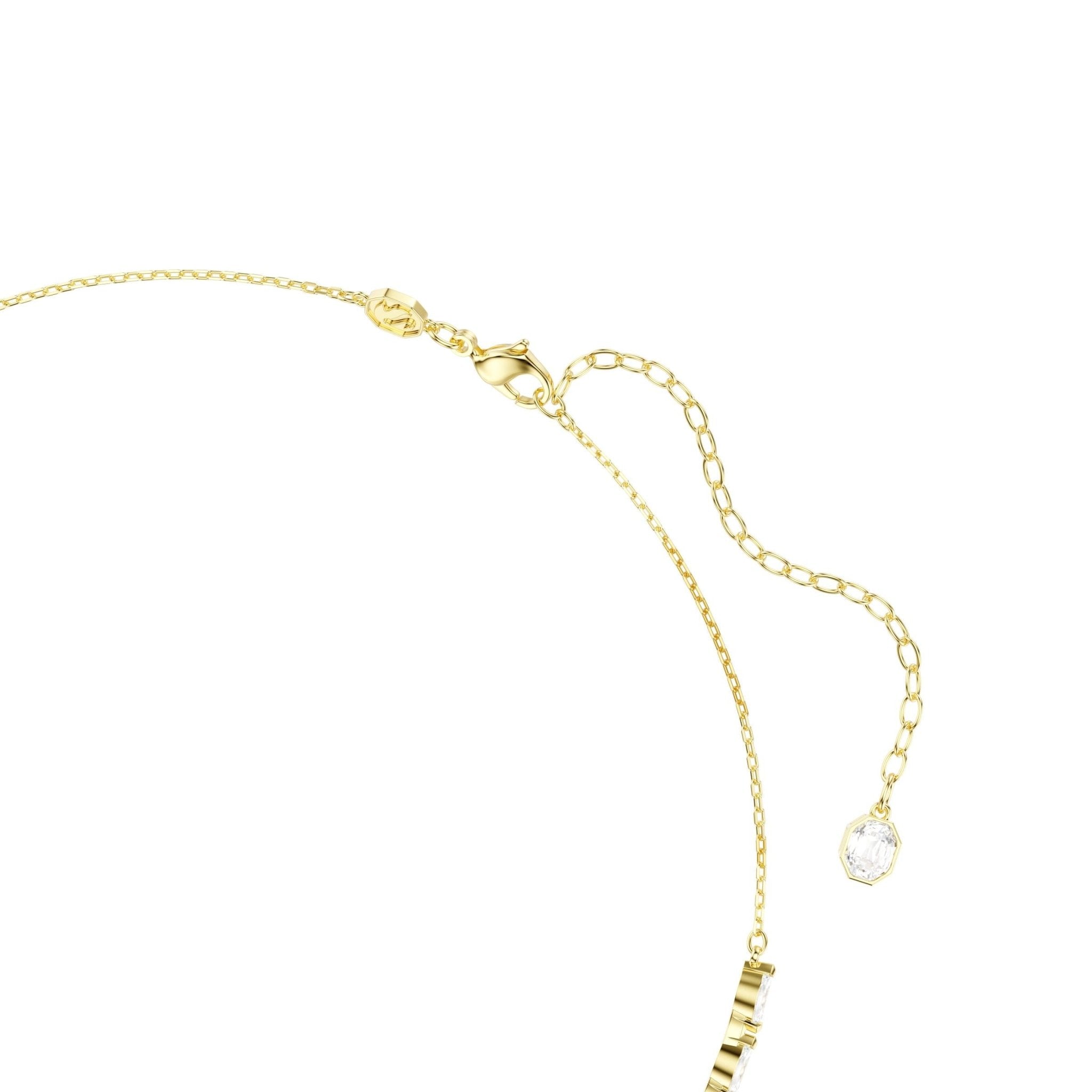 Mesmera set, Set (2), Marquise cut, White, 18K gold finish -Swarovski