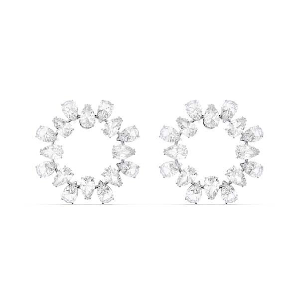 Millenia:pe Cir Pr White/Rhs -Swarovski