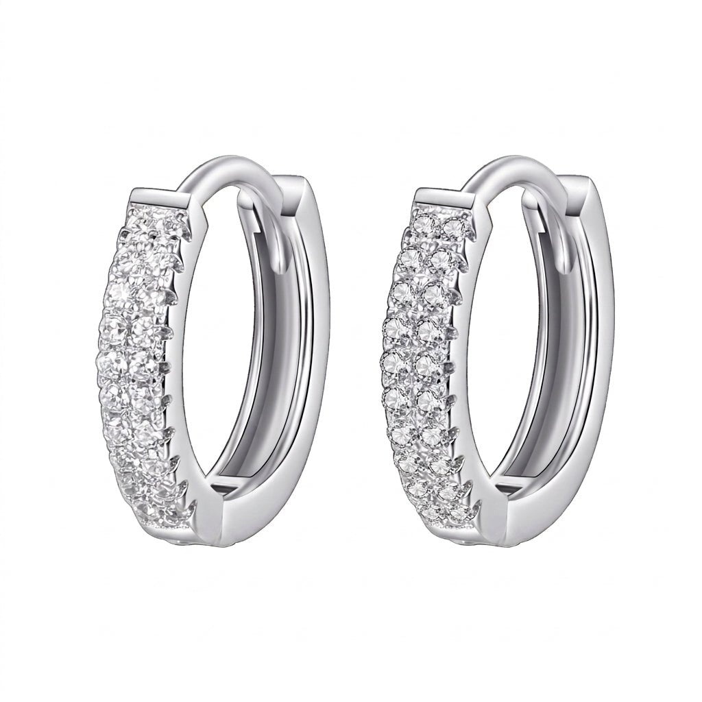 MISU 925 Sterling Silver Bling Is In Huggies -Misu