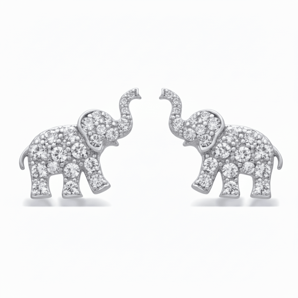 MISU 925 Sterling Silver Earrings CZ Earrings -Misu