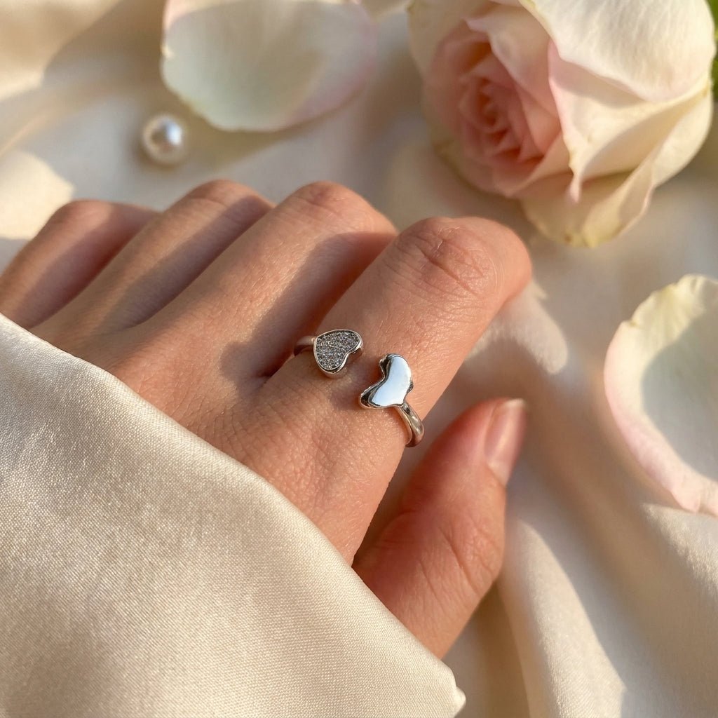 MISU 925 Sterling Silver Ring Africa In My Heart -Misu