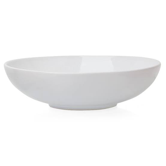 Neige White Coloured Pasta Plate -Spilhaus