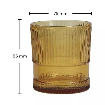 NOHO Allround Tumbler Amber 250ml Set of 4 -United Tables