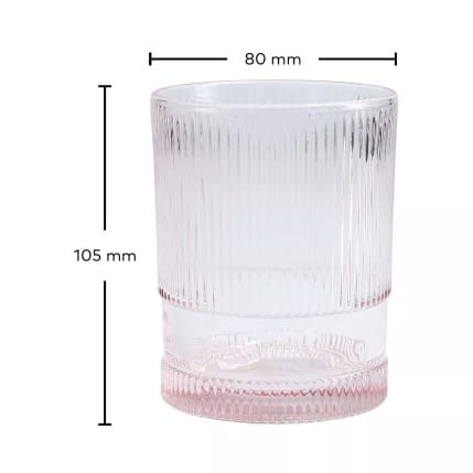 NOHO Allround Tumbler Pink 350ml Set of 4 -United Tables