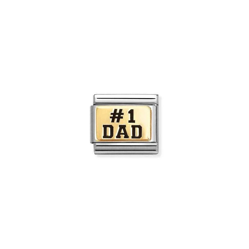 Nomination Composable 1 Dad Plates -Nomination